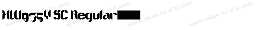 XW975Y SC Regular字体转换